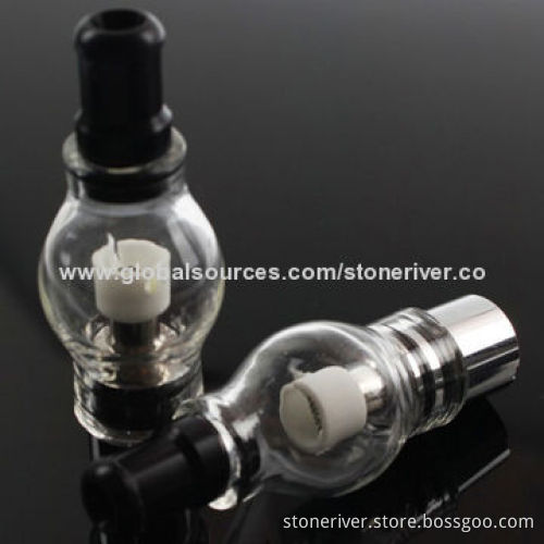 Hot Selling Glass Globe Atomizers for Wax, Compatible with Various Batteries